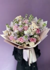 Rose Spring Bouquet with Plush