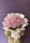 Pink Cream Equatorial Rose;