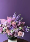 Pink Lilac Fanus Arrangement
