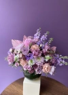 Pink Lilac Fanus Arrangement