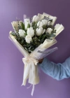 Lale Buketi Beyaz