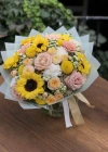 Ayçiçekli Bahar Buketi