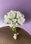 Beyaz Lale Gelin Buketi