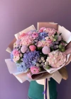 Purple Lilac Pink Spring Bouquet