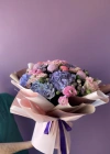 Purple Lilac Pink Spring Bouquet