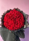 Kırmızı Gül Buketi 101 Lİ