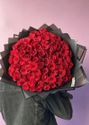 Kırmızı Gül Buketi 101 Lİ