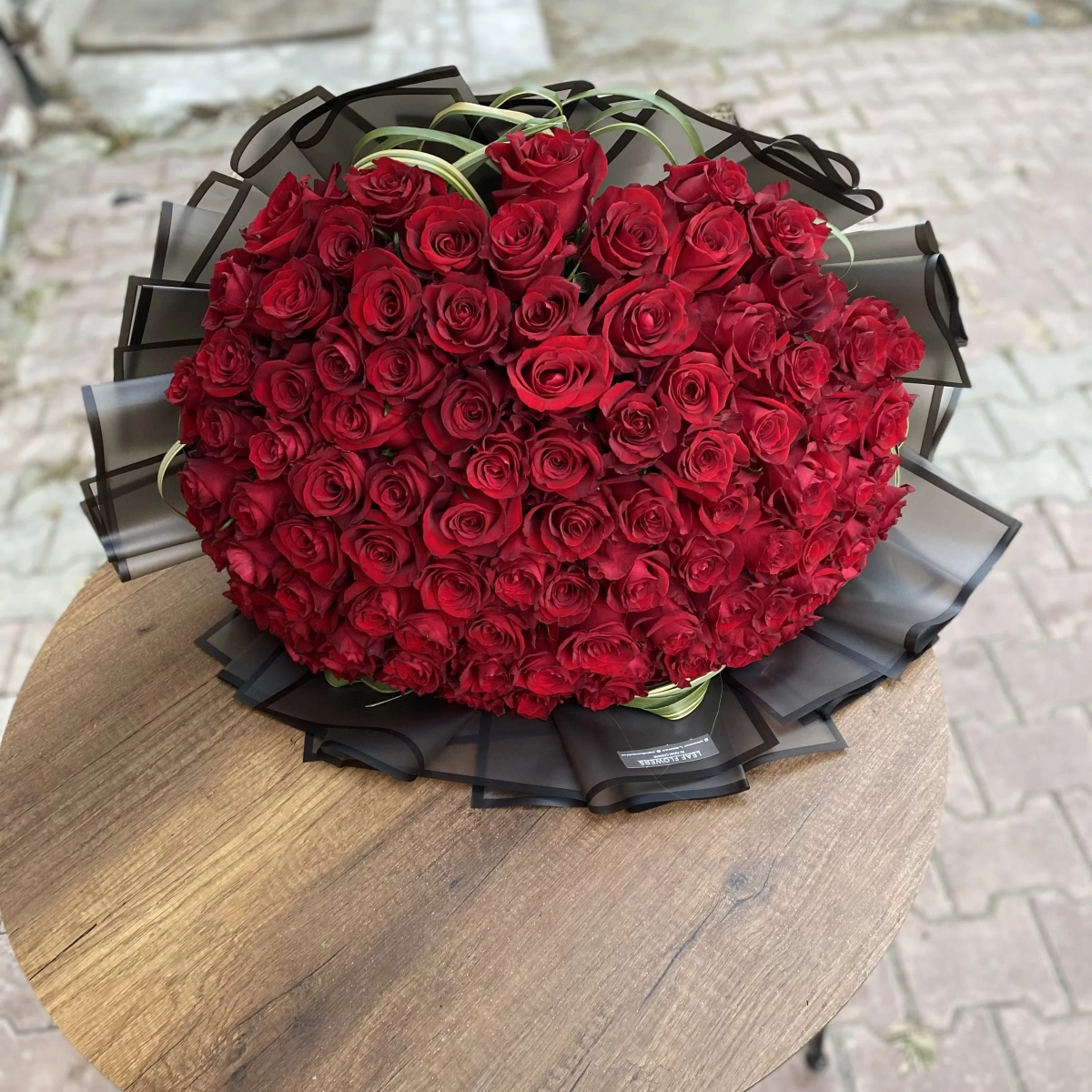 Büyük Kırmızı Gül Buketi