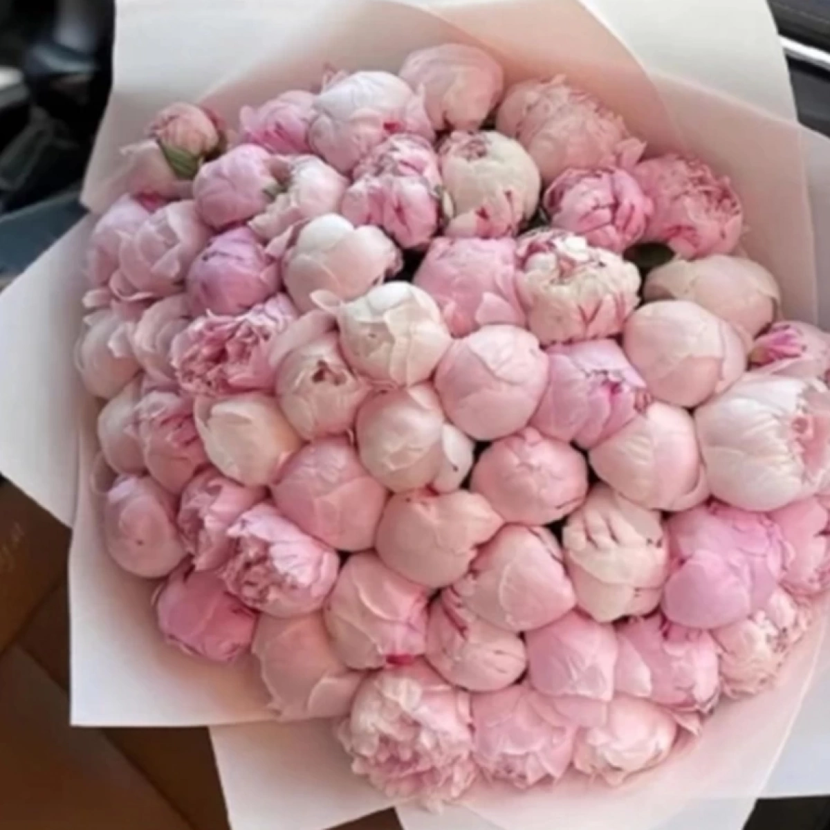 51 Pink Peony Bouquet