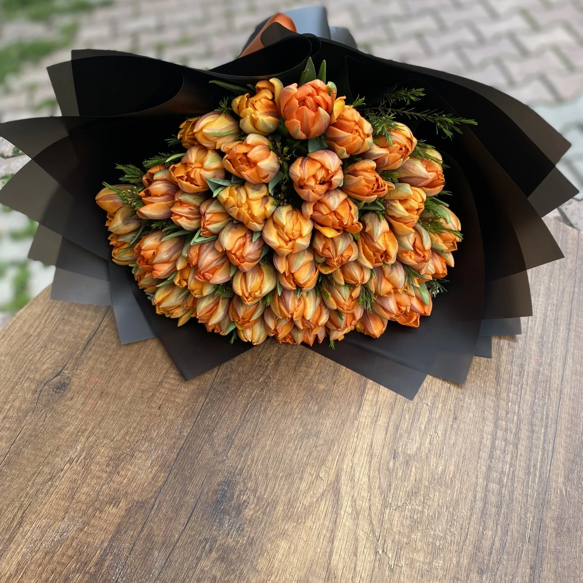 Orange Tulips