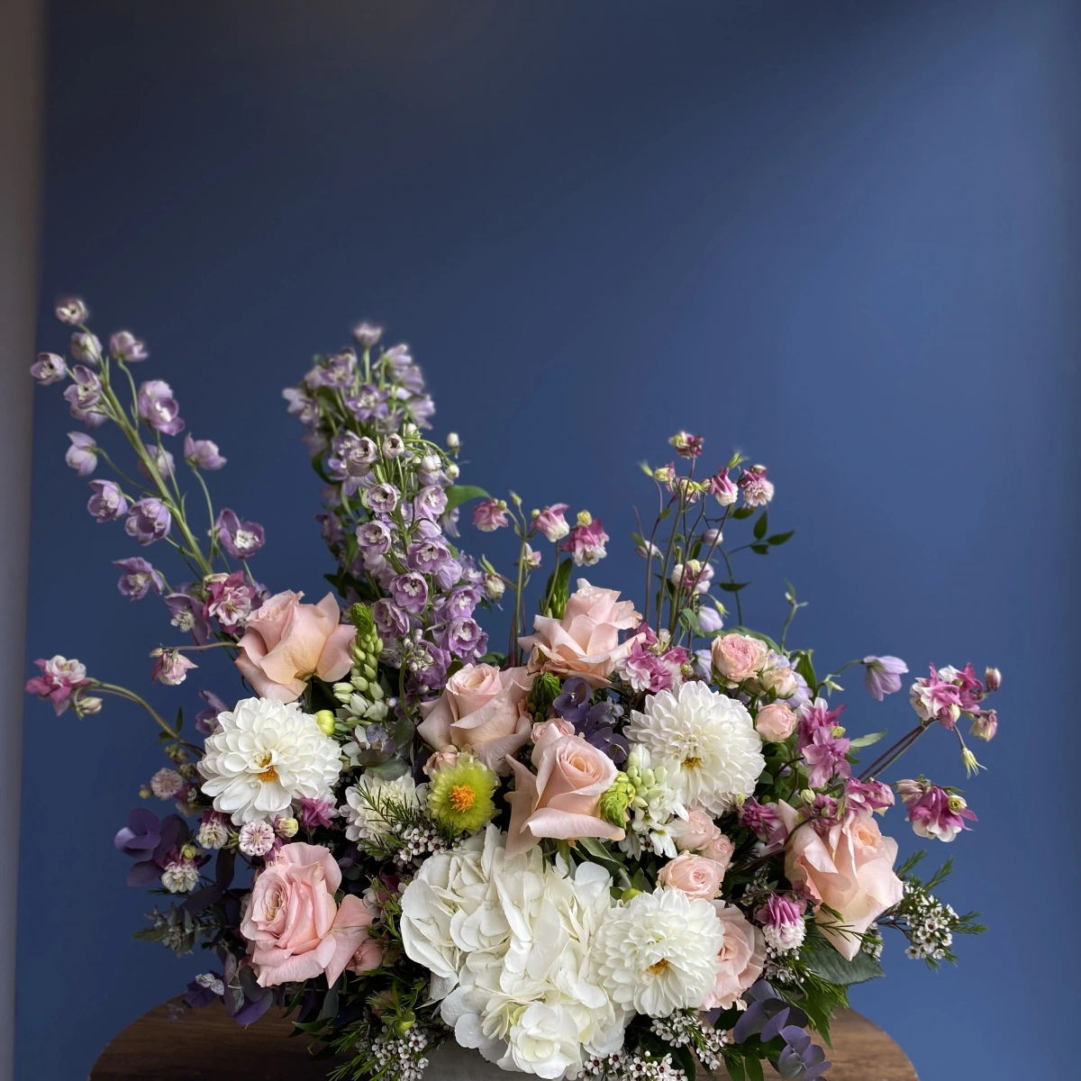 White Pink Lilac Arrangement