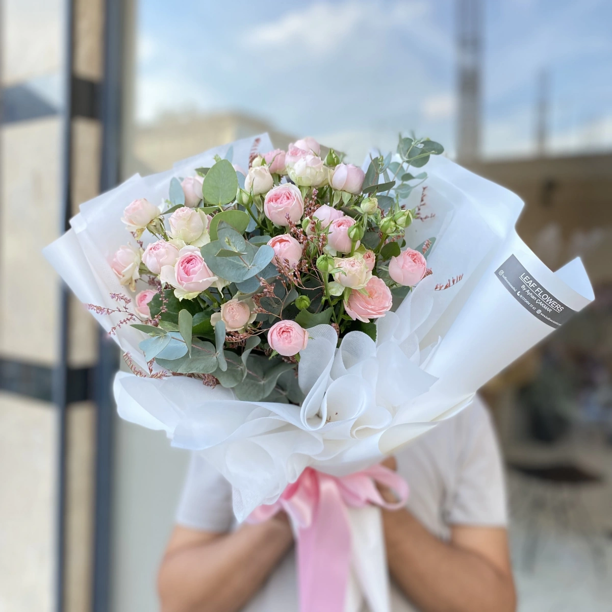 Pembe Çardak Gül Buketi