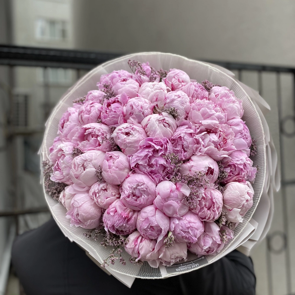 Pink Peony Limonium 41 Pieces
