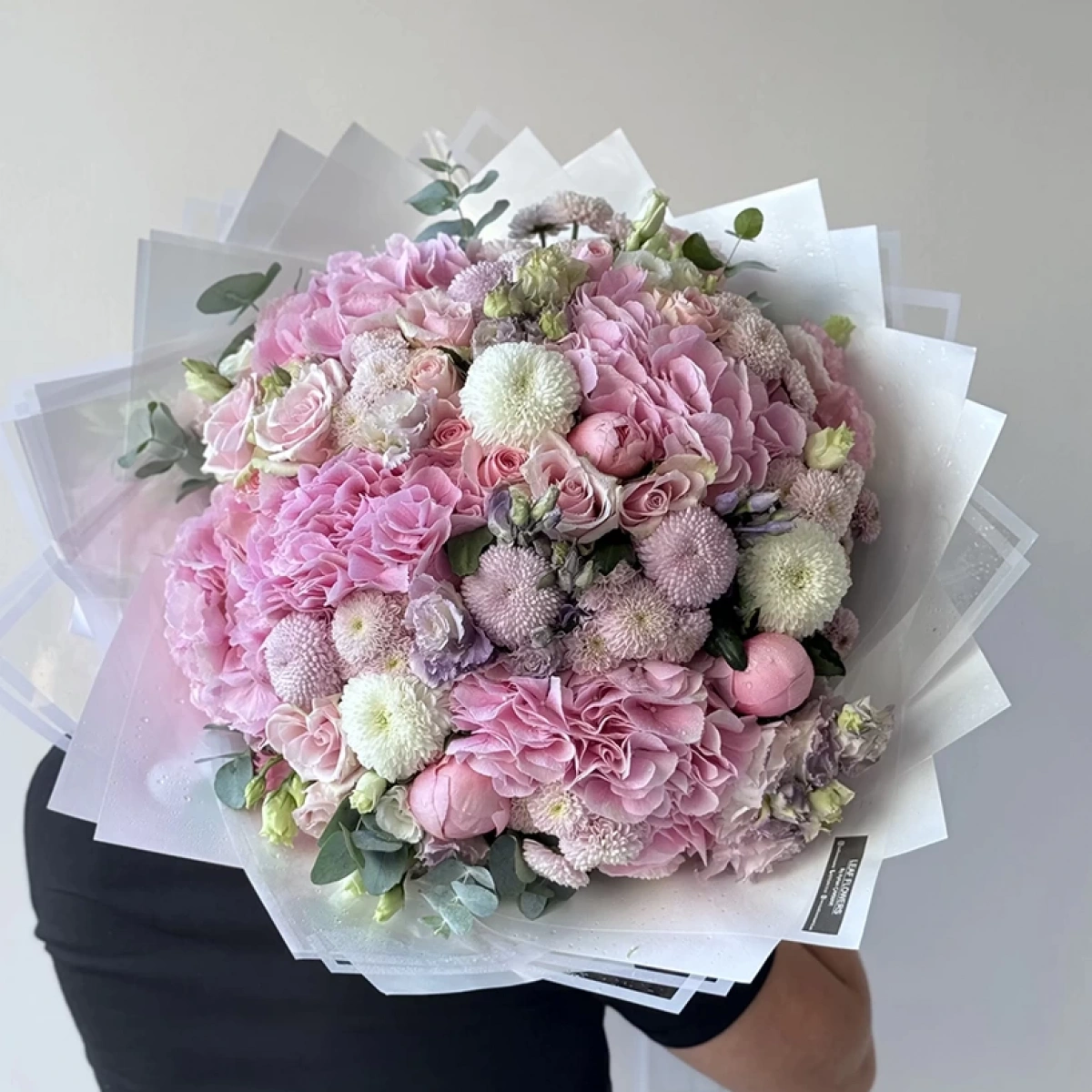 Large Bouquet with Peonies and Hydrangeas