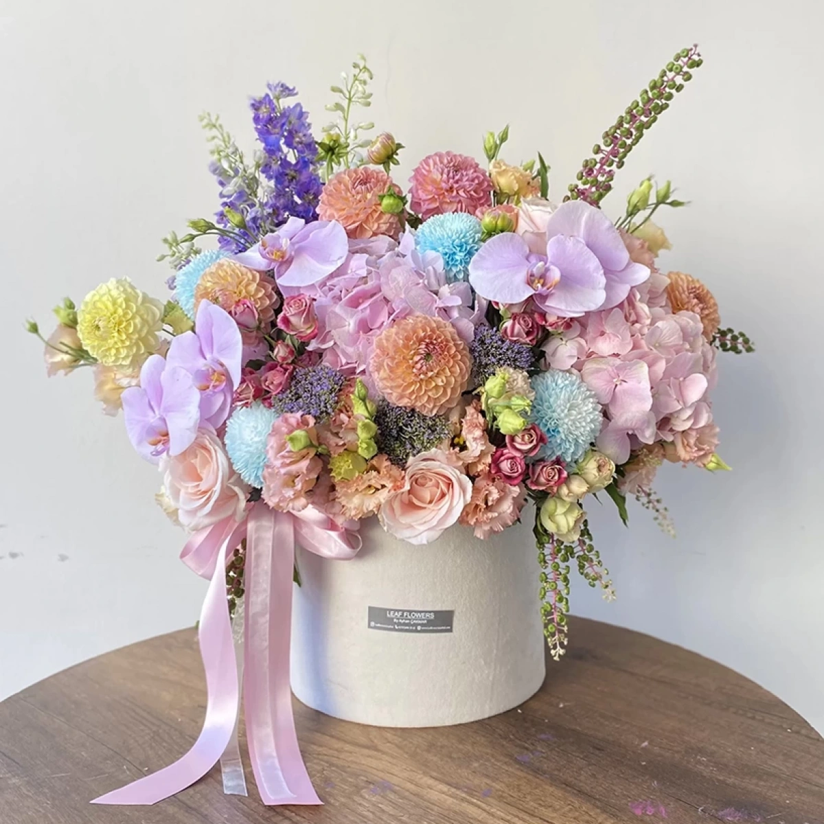 Mix Arrangement in Large Velvet Box