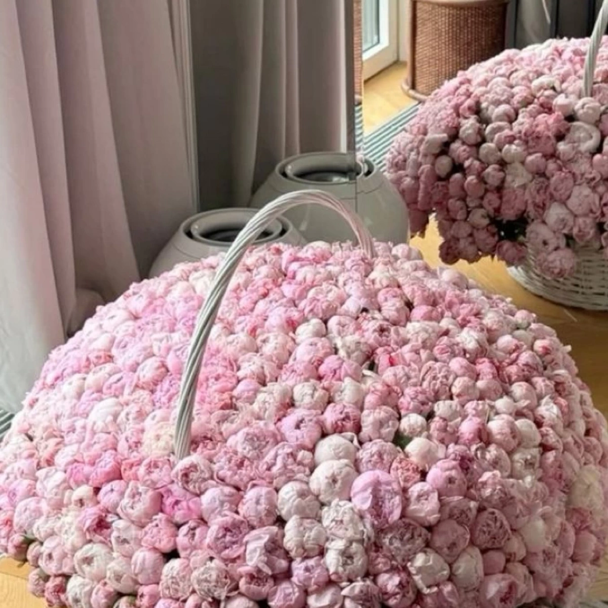 Giant Arrangement with Pink Peonies