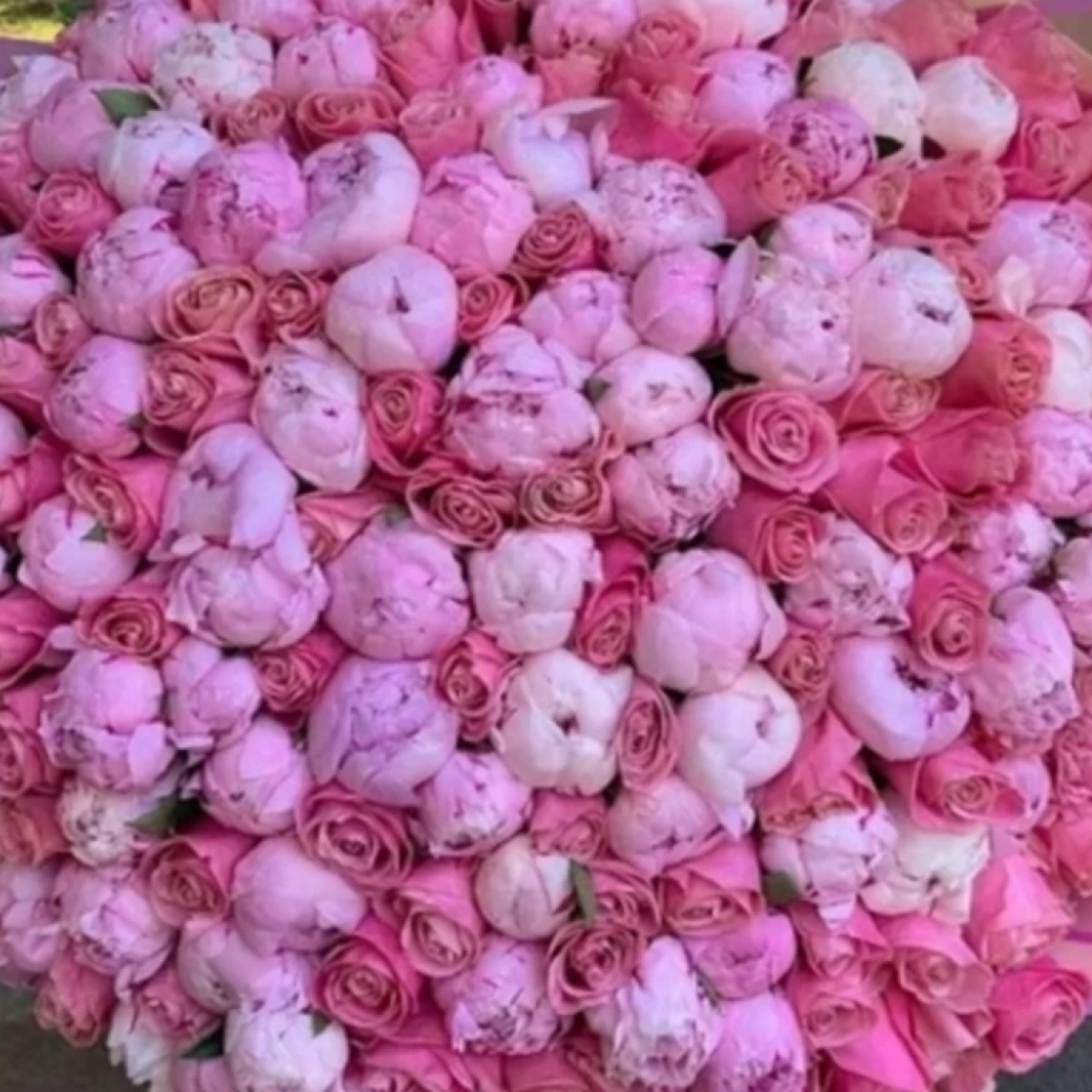 Large Peony Rose Bouquet