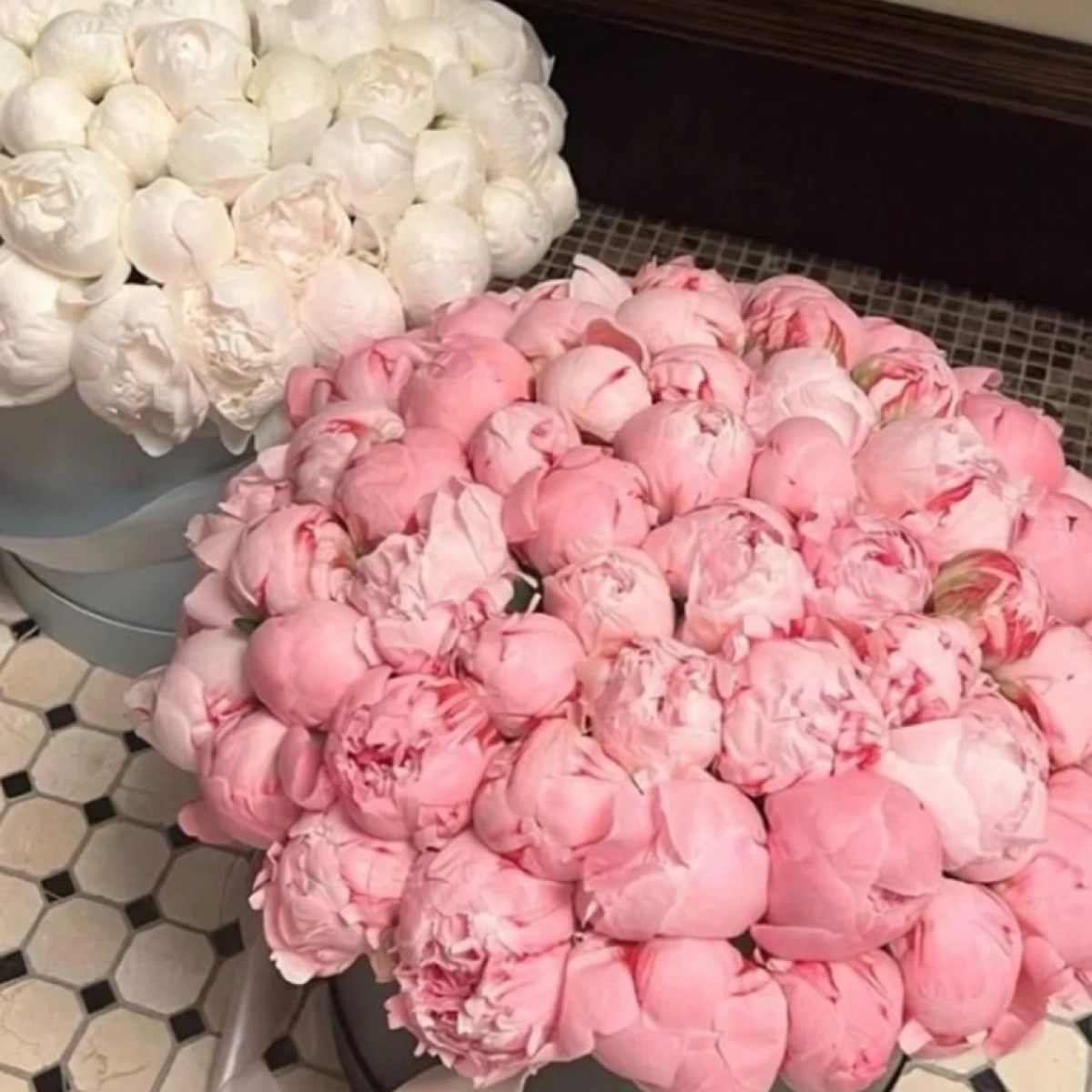Peonies in a Box