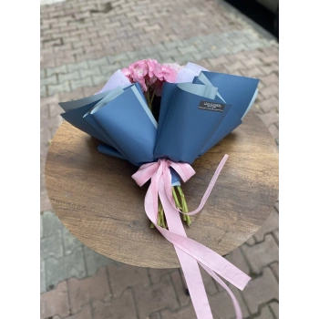 Mixed Pink Hydrangea Bouquet