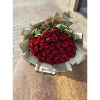 Rhodes Red Rose Bouquet