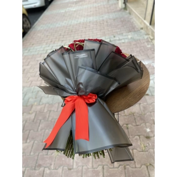 Large Red Rose Bouquet