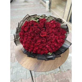 Large Red Rose Bouquet