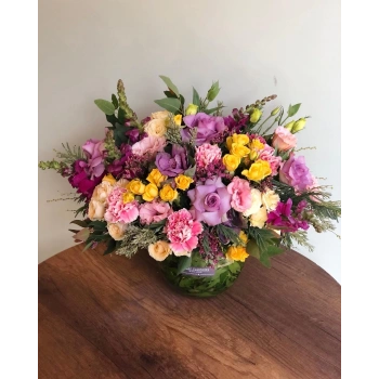 Colorful Seasonal Arrangement