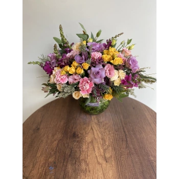 Colorful Seasonal Arrangement