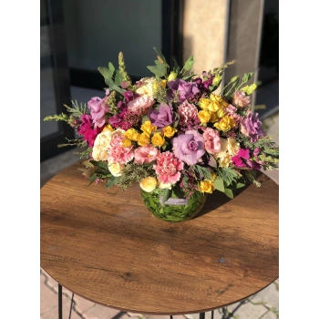 Colorful Seasonal Arrangement