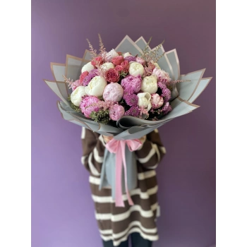 Peony Mixed Seasonal Bouquet