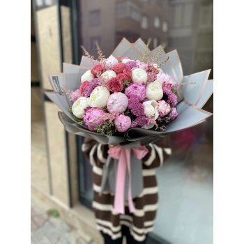 Peony Mixed Seasonal Bouquet