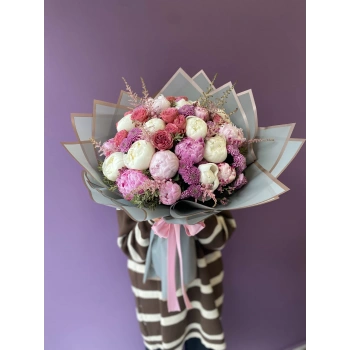 Peony Mixed Seasonal Bouquet