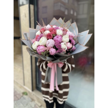 Peony Mixed Seasonal Bouquet
