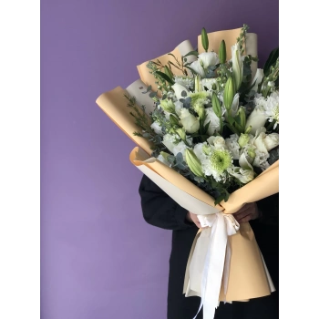 White Lily Bouquet