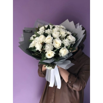 Bouquet with White Roses