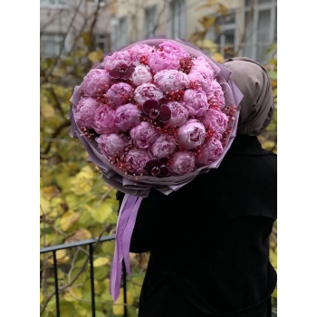 Peony Orchid Bouquet