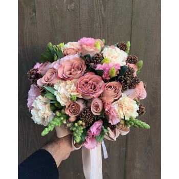 Cappuccino Wedding Bouquet