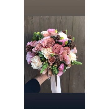 Cappuccino Wedding Bouquet