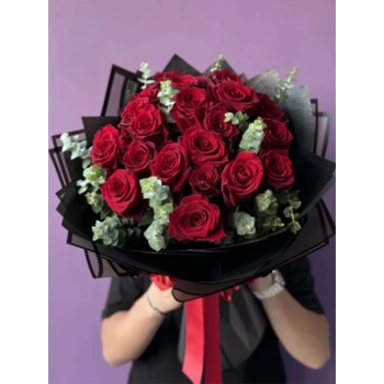21 Red Roses Bouquet