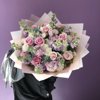 Plush Rose Spring Bouquet