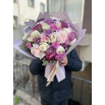 Colorful Rose Spring Bouquet