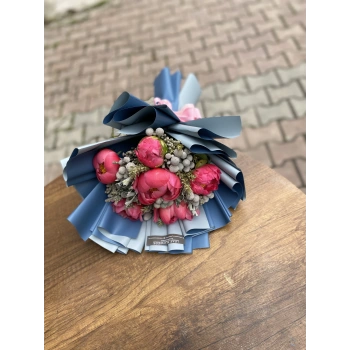 Coral Peony Bouquet