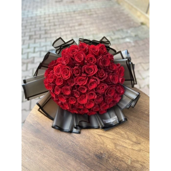 Kırmızı Gül Buket 51