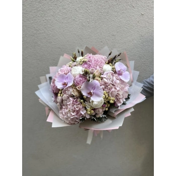 Spring Flowers with Peonies and Hydrangeas