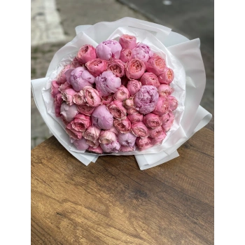 Special Çardak Rose Peony Bouquet