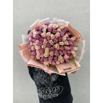 Pink Lilac Rose Bouquet
