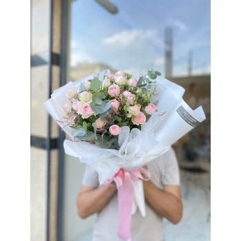 Pembe Çardak Gül Buketi