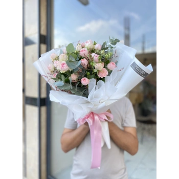 Pembe Çardak Gül Buketi