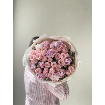 Pembe Şakayık Çardak Özel Gül
