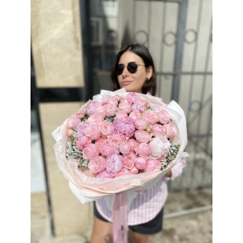Pembe Şakayık Çardak Özel Gül